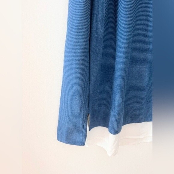 Women's HILARY RADLEY Sweater Pullovers Blue Viscose L. - Picture 4 of 7